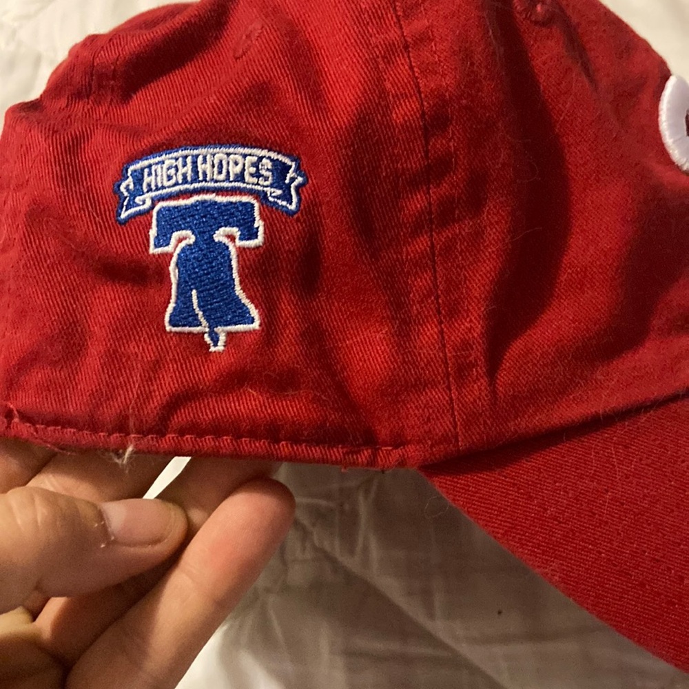 Red Baseball Cap - Picture 3 of 5
